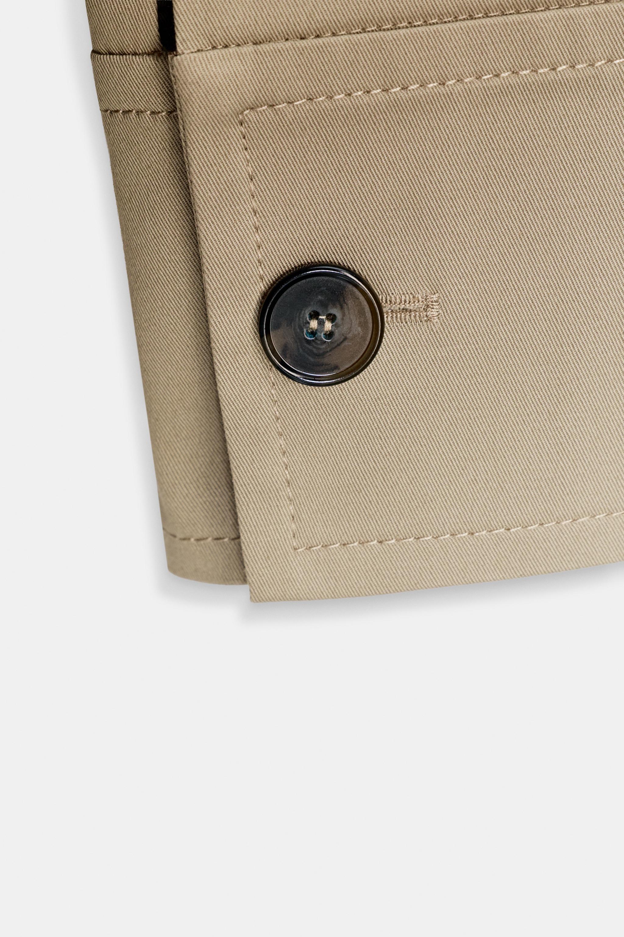 OVERSIZED TRENCH COAT WITH SCARF ZW COLLECTION LIMITED EDITION